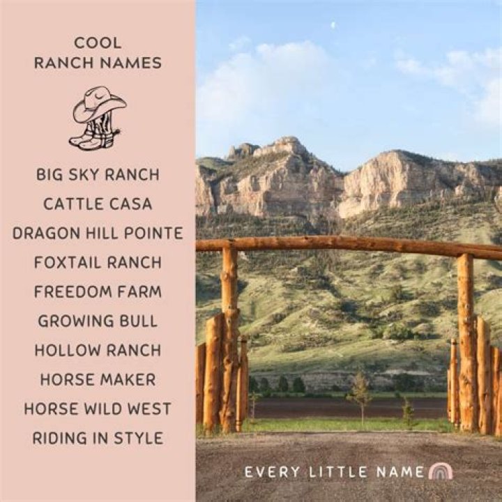 Discover The Tangy Secrets Of Cool Ranch Names: A Flavorful Journey